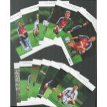 Bayern Munich signed collection. Signed club cards. Includes Jens Jeremies, Thomas Linke, Fink and