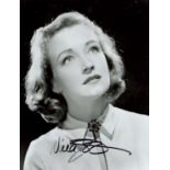 Nina Foch signed 10x8 black and white photo. April 20, 1924 - December 5, 2008) was a Dutch-born