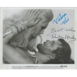 When Dinosaurs Ruled The Earth (1970), a Hammer Film production. A 10x8 film photo, signed by