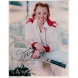 June Alyson signed 10x8 colour photo. October 7, 1917 - July 8, 2006) was an American stage, film,