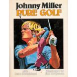 Pure Golf by Johnny Miller with Dale Shankland Hardback Book 1977 edition unknown published by