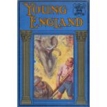 Young England Annual Volume 47 Hardback Book Inscribed and Dated 1926 published by The Pilgrim