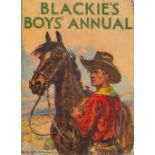 Blackie's Boys' Annual Hardback Book date and edition unknown published by Blackie and Son Ltd