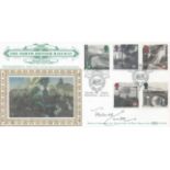 Artist Terence Cuneo signed 1994 Benham North British Railways official Rail FDC BLCS90. Good