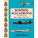 WW2 Philip Moyes Multi Signed 1st Ed Hardback Book Titled Bomber Squadrons Of RAF and Their