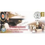 Dambuster 617 Squadron Frederick Sutherland signed Dambusters 617 Squadron Formation 21st March 1943