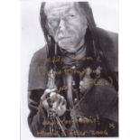 David Bradley, Harry Potter Film Actor, 8x6 inch Signed Photo. Good condition. All autographs come