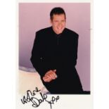 Dale Winton, Late Great TV Show Host, 7x5 inch Signed Photo. Good condition. All autographs come