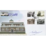 WW2 Captain Eric 'Winkle' Brown Signed The Graham-White Watchtower Internet Stamps FDC. 94 of 155