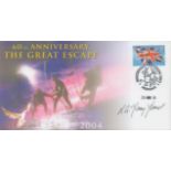WW2 RAF Sqn Ldr Jimmy James Signed 60th Anniversary The Great Escape FDC. 150 of 300 Covers