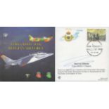 Belgian PM Jean-Luc Dehaene Signed Golden Jubilee of Belgian Air Force Flown FDC. 97 of 150 Covers