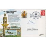 Baron Home of The Hirsel Signed Britain Declares War on Germany 3 Sept 1939 Flown FDC. 437 of 997