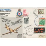 RAF Rt Hon Roy Mason MP Signed Disbandment of the No 46 Sqn 31st August 1975 FDC. 1235 of 1250