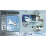 Cptn Mike Bannister Signed 50 Years of the commercial Jet Airliner Benham's FDC. 509 of 2500