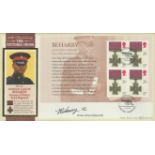 Private Johnson Beharry VC Signed 150th Anniversary of the VC Benham's Silk Cachet Cover. 251 of