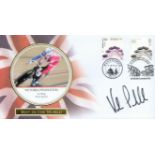 Cycling Victoria Pendleton signed Best in the World FDC PM Commemoration of the closing of the games