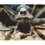 Harry Potter spider 'Aragog' photo signed by actor Julian Glover. Good condition. All autographs