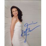 Andie MacDowell, actress who starred in Four Weddings and a Funeral, signed 8x10 photo. Good