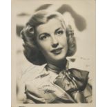 Anita Louise signed 10x8 vintage black and white photo. Anita Louise (born Anita Louise Fremault;