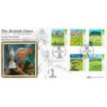 Golf Paul Lawrie signed The British Open 1994 Turnberry Benham FDC PM The British Open Turnberry