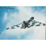 Falklands War Flt Lt Mike Pearson of 12th Squadron Personally Signed 10x8 Colour Photo Showing A