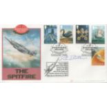 WW2 Air Commodore Pete Brothers Signed Shepherd Neame The Spitfire Internetstamps FDC. 41 of 70