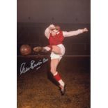 Autographed GEORGE EASTHAM 12 x 8 photo - Col, depicting a wonderful image showing the Arsenal