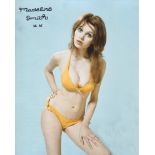 007 Bond girl Madeline Smith stunning sexy signed 8x10 photo. Good condition. All autographs come