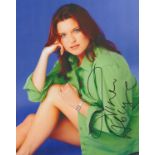 Tina Hobley signed 10x8 colour photo. Tina Ellen Hobley (born 20 May 1971) is an English actress and