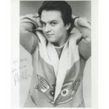 Paul Merton signed 10x8 black and white photo dedicated. Paul James Martin (born 9 July 1957), known