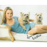 Amanda Holden signed 10x8 colour photo. Amanda Louise Holden (born 16 February 1971) is an English