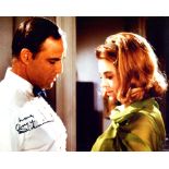 Angela Dickinson signed Marlon Brando movie 'The Chase' 8x10 scene photo. Good condition. All