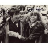 Quadrophenia 8x10 movie scene photo signed by Leslie Ash and Phil Daniels. Good condition. All