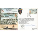 Rear Admiral Edward Gueritz, CB, OBE, DSC and Bar Signed Operation Overlord 6 June 1944 FDC. 5