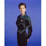 Star Trek Deep Space 9 photo signed by actress Terry Farrwell who plays Jadzia Dax in the series.