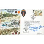 WW2 Brigadier James Hill, DSO and Two Bars, MC Signed Operation Overlord 6 June 1944 FDC. Isle of