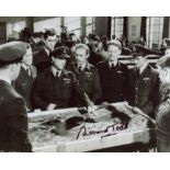 WW2 Dambusters movie 8x10 photo signed by actor Richard Todd. Good condition. All autographs come