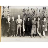 Quadrophenia 14x11 photo signed by SEVEN cast members of this cult movie, Phil Daniels, Leslie