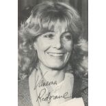 Vanessa Redgrave signed 7x5 vintage black and white photo. Dame Vanessa Redgrave DBE (born 30