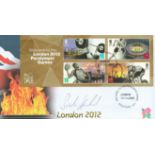 Olympics Sasha Kindred OBE signed Welcome to London 2012 Paralympic Games FDC PM Welcome to the