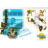 Athletics Daley Thompson signed Autographed Editions FDC pm Sporting Championship Crystal Palace