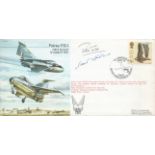 RAF Peter Twiss and one other Signed Fairey F. D. 1 First Flight 12 March 1951 FDC. 3 of 500