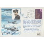 WW2 RAF AVM Don Bennett Signed Personal Cover RAFM HA33 Flown FDC. 7 of 1292 Covers Issued. Flown in