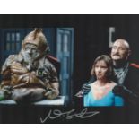 Doctor Who, Nabil Shaban signed 10 x 8 colour photograph pictured during his role as Sil. Good