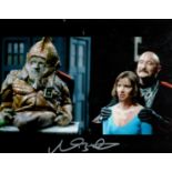 Doctor Who, Nabil Shaban signed 8x10 colour photo pictured as he played a character called 'Sil'.