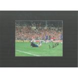 Football Norman Whiteside signed 16x12 mounted 1985 FA Cup Final colour photo. Norman Whiteside (