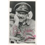 Dads Army Arthur Lowe signed 6 x 4 inch b/w photo in Army uniform. Good condition. All autographs