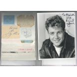 Superb Collection of Signatures in Photo Album 50 Plus Great Names including Max Bygraves, Andy