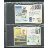 Historic Aviators Special Signed collection. Black RAF albums of 50 covers HA1 - 40 and 10