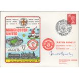 Manchester United V Manchester City 1978 Dawn Official Football First Day Cover Signed By Matt